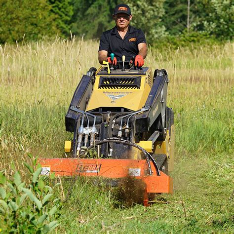 skid steer flail mower video|skid steer mounted flail mower.